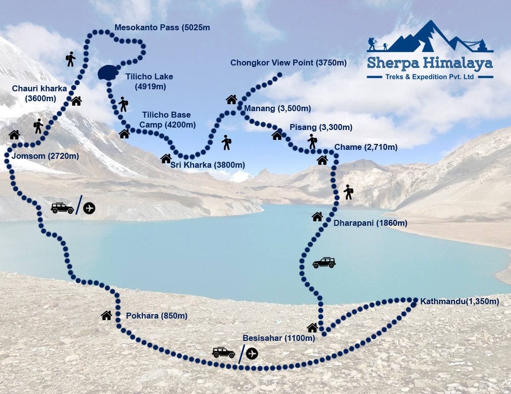 Tilicho-lake-with-mesokanta-pass-trek
